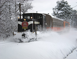 [Winter] Goshogawara Tsugaru Railway (Stove Train)