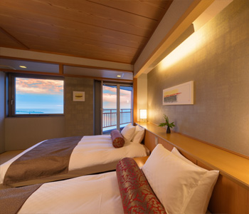 日本海側客室 和室ツインベッド