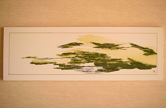 橅をイメージした書画