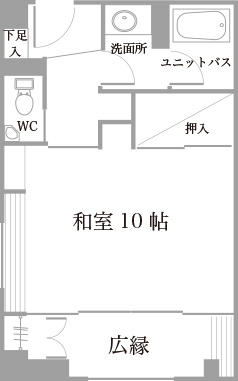 日本海側和室 間取り